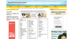 Desktop Screenshot of oonablackbritishbusinessdirectory.com